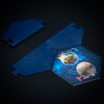 Twilight Imperium Map Frame ( 8 player modul-BLUE)